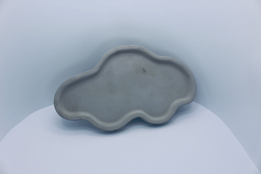Beton Dekoteller "Wolke"