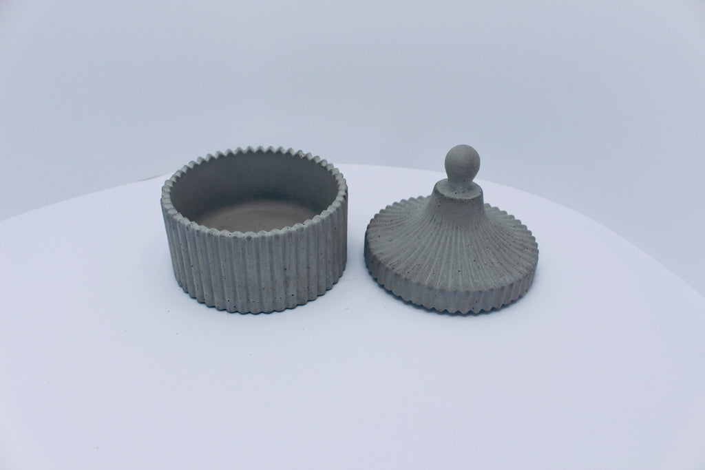 Beton Schmuckschatulle “ Zirkuszelt“