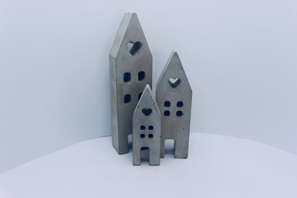 Beton "Häuser Gruppe"