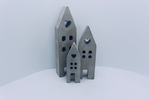 Beton "Häuser Gruppe"