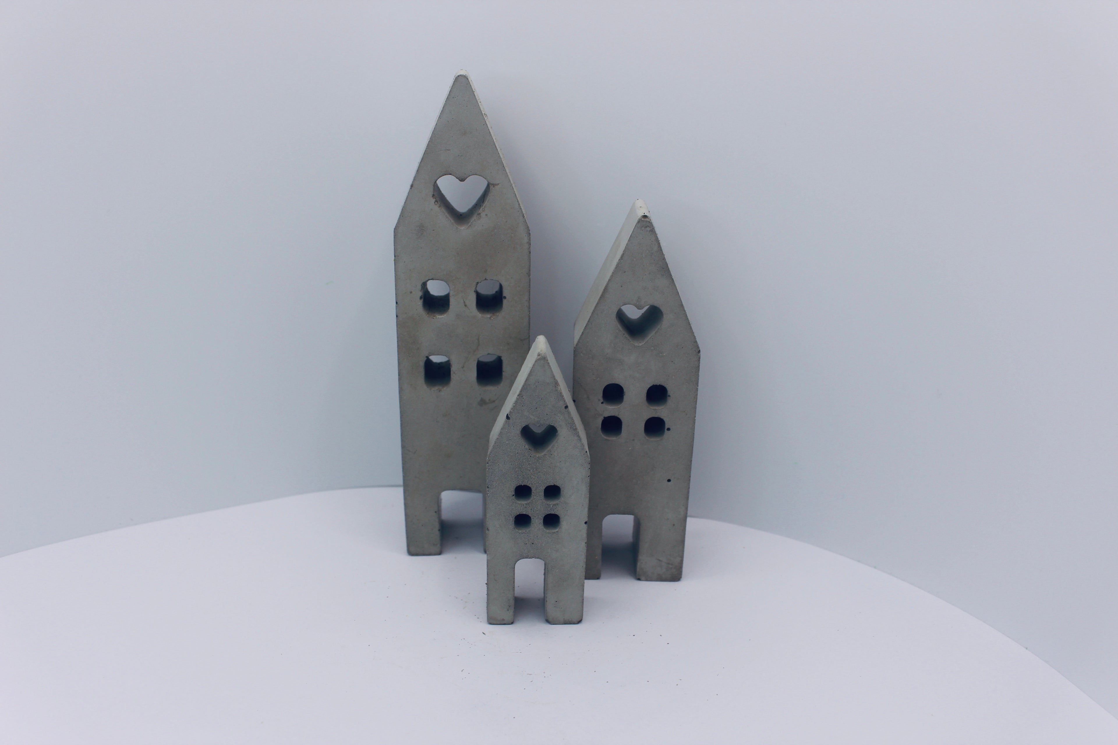 Beton "Häuser Gruppe"